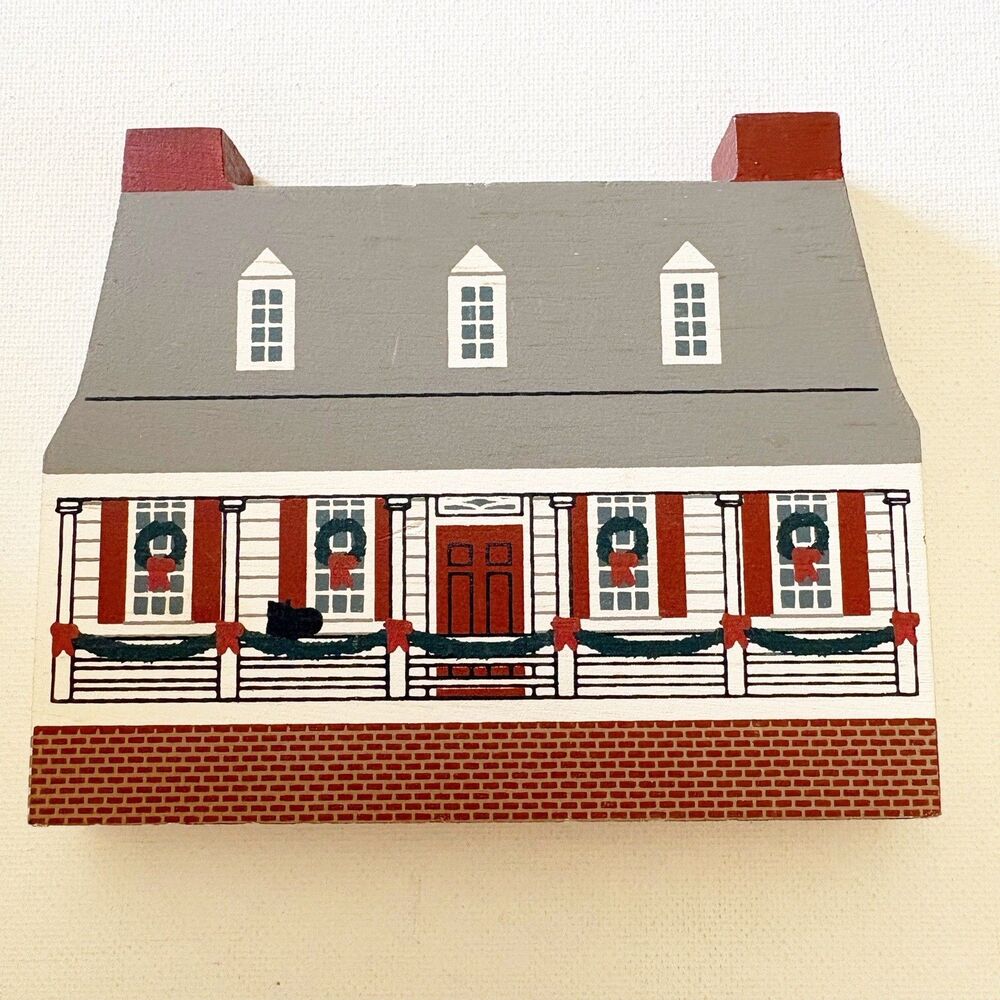 The Cats Meow Village Colonial Virginia Williamsburg Rising Sun Tavern Xmas 1990